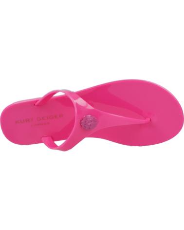Sandálias KURT GEIGER LONDON  de Mulher SANDALIAS MUJER MODELO MADDISON T-BAR COLOR ROSA  FUCHSIA