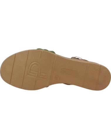 Sandali PITILLOS  per Donna SANDALIAS MUJER MODELO 5602P COLOR VERDE  KAKI