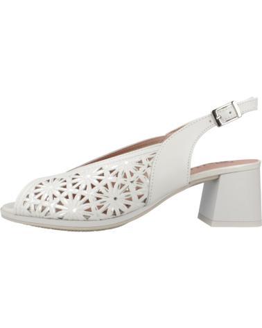 Sandali PITILLOS  per Donna ZAPATOS CONFORT MUJER MODELO 5695P COLOR BLANCO  GLACIAL