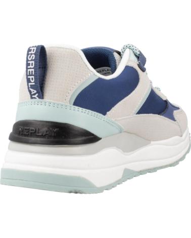 Esportes  REPLAY  de Menino ZAPATILLAS NINO MODELO MERAK JR 9 COLOR AZUL  GRYNVY