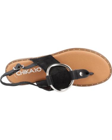 Sandalias CHIKA10  de Mujer SANDALIAS MUJER MODELO MUSAKA 01 COLOR  NEGRO