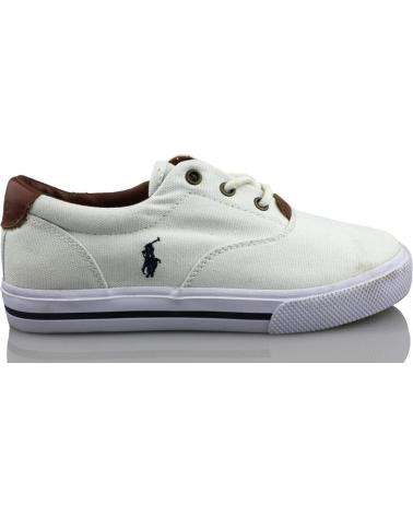 girl and boy Trainers POLO RALPH LAUREN CANVAS  BLANCO
