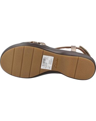 Sandalen CLARKS  für Damen SANDALIAS MUJER MODELO TULEAH MAY COLOR ORO  METALIC
