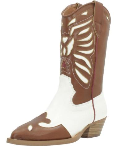 Woman boots ALPE BOTAS MUJER MODELO 5000 03 COLOR MARRON  CUERO
