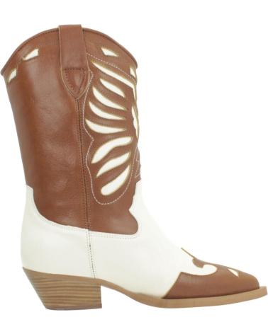 Woman boots ALPE BOTAS MUJER MODELO 5000 03 COLOR MARRON  CUERO