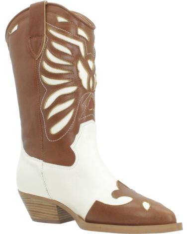 Woman boots ALPE BOTAS MUJER MODELO 5000 03 COLOR MARRON  CUERO