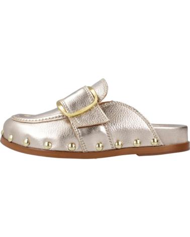 Tamancos ALPE  de Mulher ZUECOS MUJER MODELO 5058 COLOR ORO  PLATINO