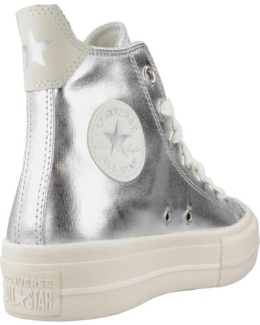 Zapatillas deporte CONVERSE  de Mujer ZAPATILLAS MUJER MODELO CHUCK TAYLOR ALL STAR LIFT PLATFORM  SLVRNTRL