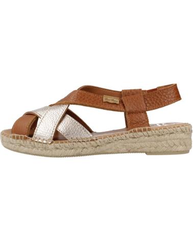 Woman Sandals TONI PONS SANDALIAS MUJER MODELO ELIA COLOR MARRON  PLTCR