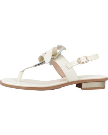 Woman Sandals HISPANITAS SANDALIAS MUJER MODELO RIO COLOR BLANCO  NATA