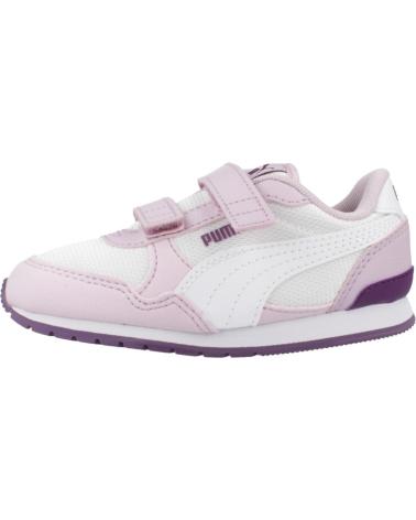 Deportivas PUMA  de Niña ZAPATILLAS NINA MODELO ST RUNNER V3 MESH V INF COLOR ROSA WH  WHITE