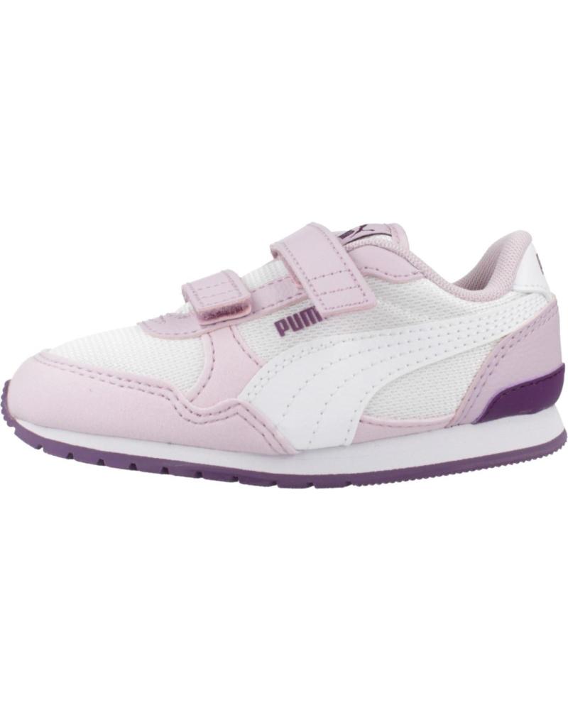 Deportivas PUMA  de Niña ZAPATILLAS NINA MODELO ST RUNNER V3 MESH V INF COLOR ROSA WH  WHITE
