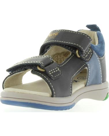 Sandalias de Niño KICKERS 414741-11 PLAZABI 52 BLEU FONCE