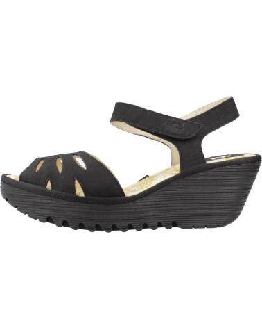 Sandalias FLY LONDON  de Mujer SANDALIAS MUJER MODELO YAZI COLOR NEGRO  BLACK