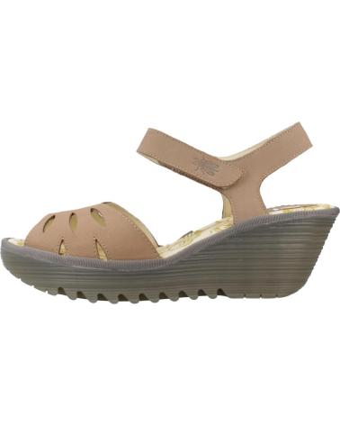 Sandalias FLY LONDON  de Mujer SANDALIAS MUJER MODELO YAZI COLOR MARRON CLARO  TAUPE