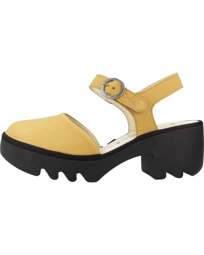 Sandales FLY LONDON  pour Femme SANDALIAS MUJER MODELO P501498001 COLOR AMARILLO  BUMBLEBEE