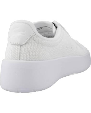 Woman Zapatillas deporte LACOSTE ZAPATILLAS MUJER MODELO CARNABY PLATFORM LITE TEX COLOR BLAN  WHTWHT