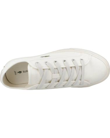 Man Trainers LACOSTE ZAPATILLAS HOMBRE MODELO BACKCOURT TEXTILE COLOR BLANCO WHTW WHTWHT