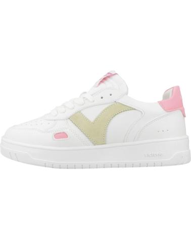 Scarpe sport VICTORIA  per Donna ZAPATILLAS MUJER MODELO 1257121V COLOR BLANCO  ROSA