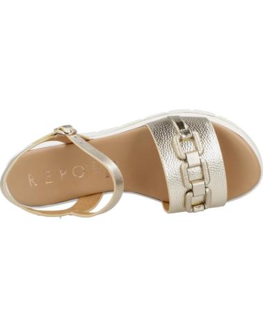 Sandalias REPO  de Mujer SANDALIAS MUJER MODELO 62241R COLOR ORO  PLATINO
