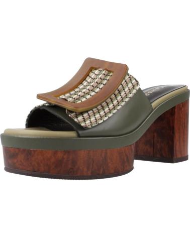 Sandalias NOA HARMON  de Mujer SANDALIAS DE TACON 9669 MUJER KAKI  VERDE