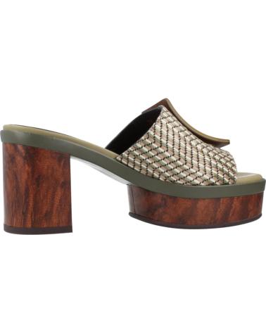 Sandalias NOA HARMON  de Mujer SANDALIAS DE TACON 9669 MUJER KAKI  VERDE