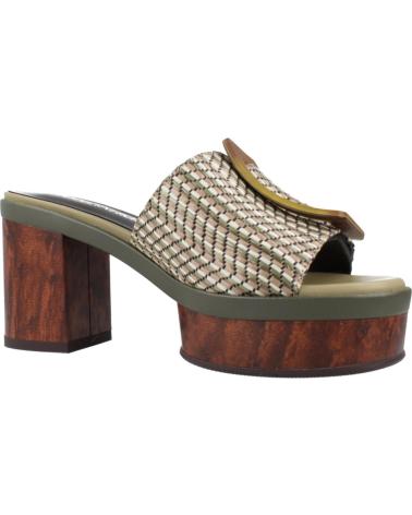 Sandalias NOA HARMON  de Mujer SANDALIAS DE TACON 9669 MUJER KAKI  VERDE