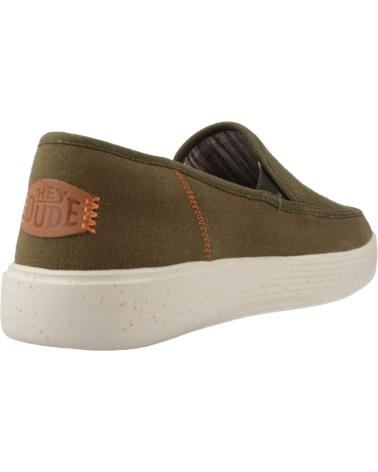 Scarpe HEY DUDE  per Uomo INFORMALES HOMBRE MODELO SUNAPEE M COASTLINE COLOR VERDE OLI  OLIVE