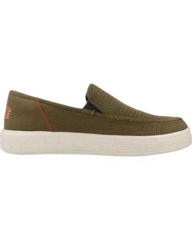 Scarpe HEY DUDE  per Uomo INFORMALES HOMBRE MODELO SUNAPEE M COASTLINE COLOR VERDE OLI  OLIVE