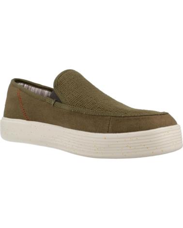 Scarpe HEY DUDE  per Uomo INFORMALES HOMBRE MODELO SUNAPEE M COASTLINE COLOR VERDE OLI  OLIVE