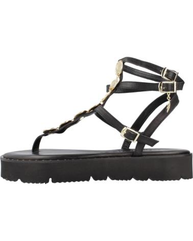 Sandales CARYATIS  pour Femme SANDALIAS MUJER MODELO 671007C COLOR NEGRO  BLCKGLD