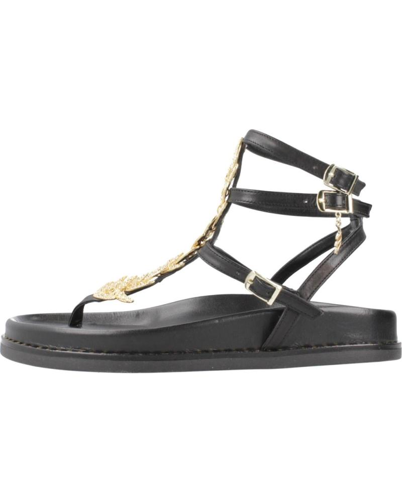 Sandales CARYATIS  pour Femme SANDALIAS MUJER MODELO 681009C COLOR NEGRO  BLCKGLD