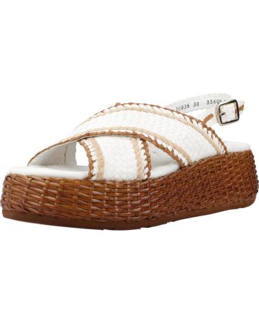 Sandalias PONS QUINTANA  de Mujer SANDALIAS MUJER MODELO MAUI COLOR BLANCO  RETXA
