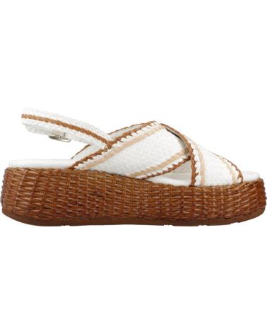 Sandalias PONS QUINTANA  de Mujer SANDALIAS MUJER MODELO MAUI COLOR BLANCO  RETXA