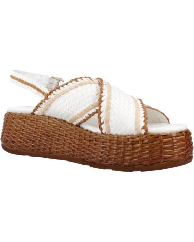 Sandalias PONS QUINTANA  de Mujer SANDALIAS MUJER MODELO MAUI COLOR BLANCO  RETXA