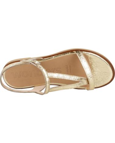 Sandalias WONDERS  de Mujer SANDALIAS MUJER MODELO A7930 COLOR  ORO