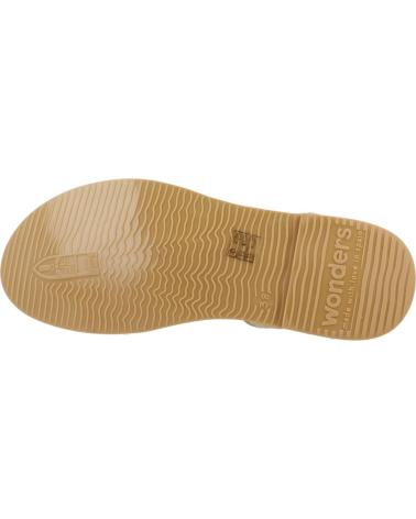 Sandalias WONDERS  de Mujer SANDALIAS MUJER MODELO A7930 COLOR  ORO