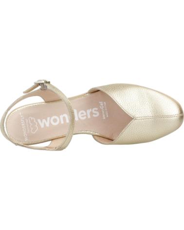 Sandalias WONDERS  de Mujer SANDALIAS MUJER MODELO C33237 COLOR ORO  BLSHSND