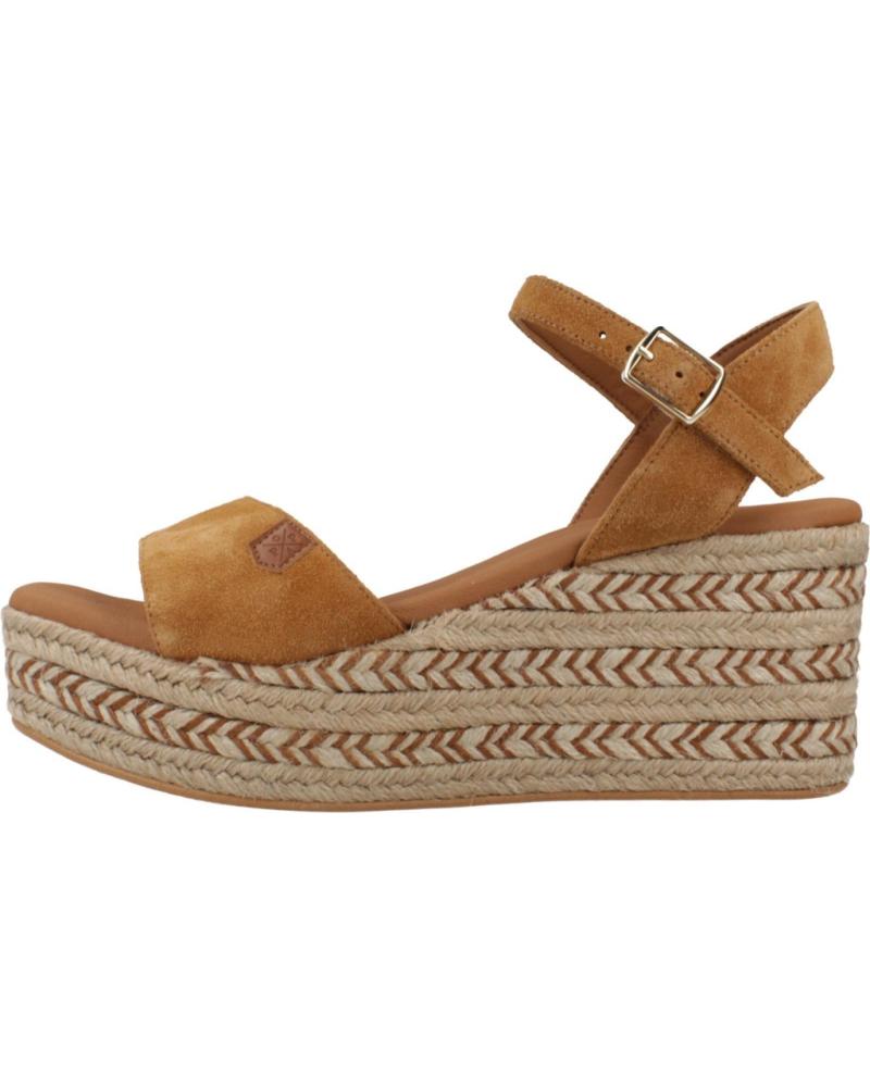Sandalias de Mujer POPA SANDALIAS MUJER MODELO AKUMAL COLOR MARRON CUERO