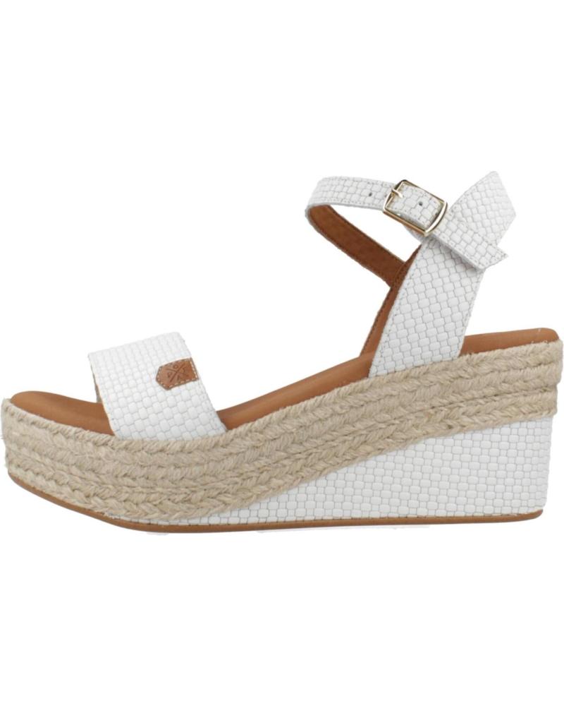Woman Sandals POPA CB30503 001 ARAMBOL TRENZADO  BLANCO TRECCIA