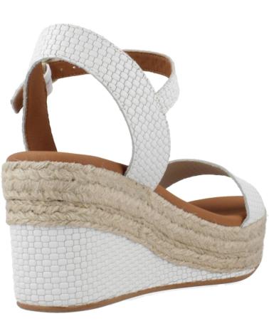 Woman Sandals POPA CB30503 001 ARAMBOL TRENZADO  BLANCO TRECCIA