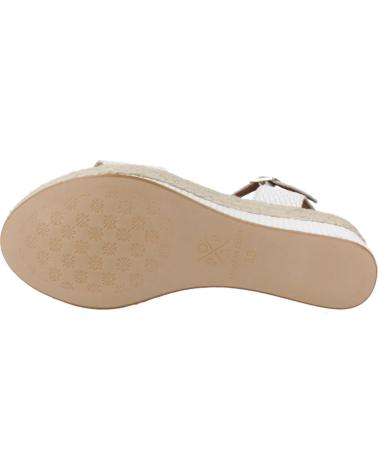 Woman Sandals POPA CB30503 001 ARAMBOL TRENZADO  BLANCO TRECCIA