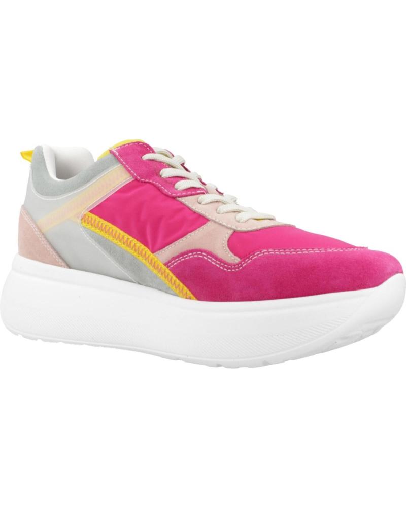 Bronx Baisley Zapatillas Moda Mujeres Blanco/Marrón - 40 - Zapatillas Bajas Shoes