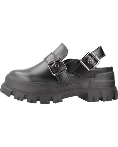 Sabots BUFFALO  pour Femme ZUECOS MUJER MODELO ASPHA CLOG SND COLOR NEGRO  BLACK