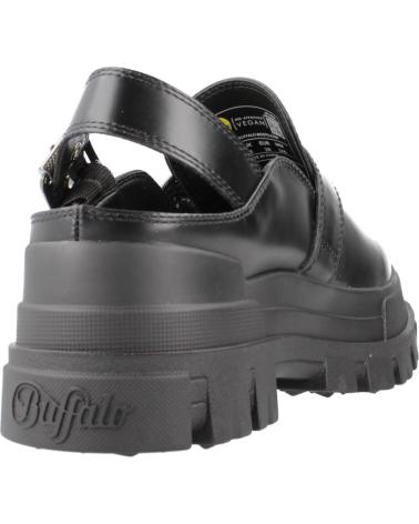 Sabots BUFFALO  pour Femme ZUECOS MUJER MODELO ASPHA CLOG SND COLOR NEGRO  BLACK
