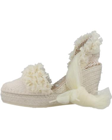 Sandalias VIDORRETA  de Mujer ALPARGATAS MUJER MODELO 06700N2TIZ COLOR BEIS  CRUDO