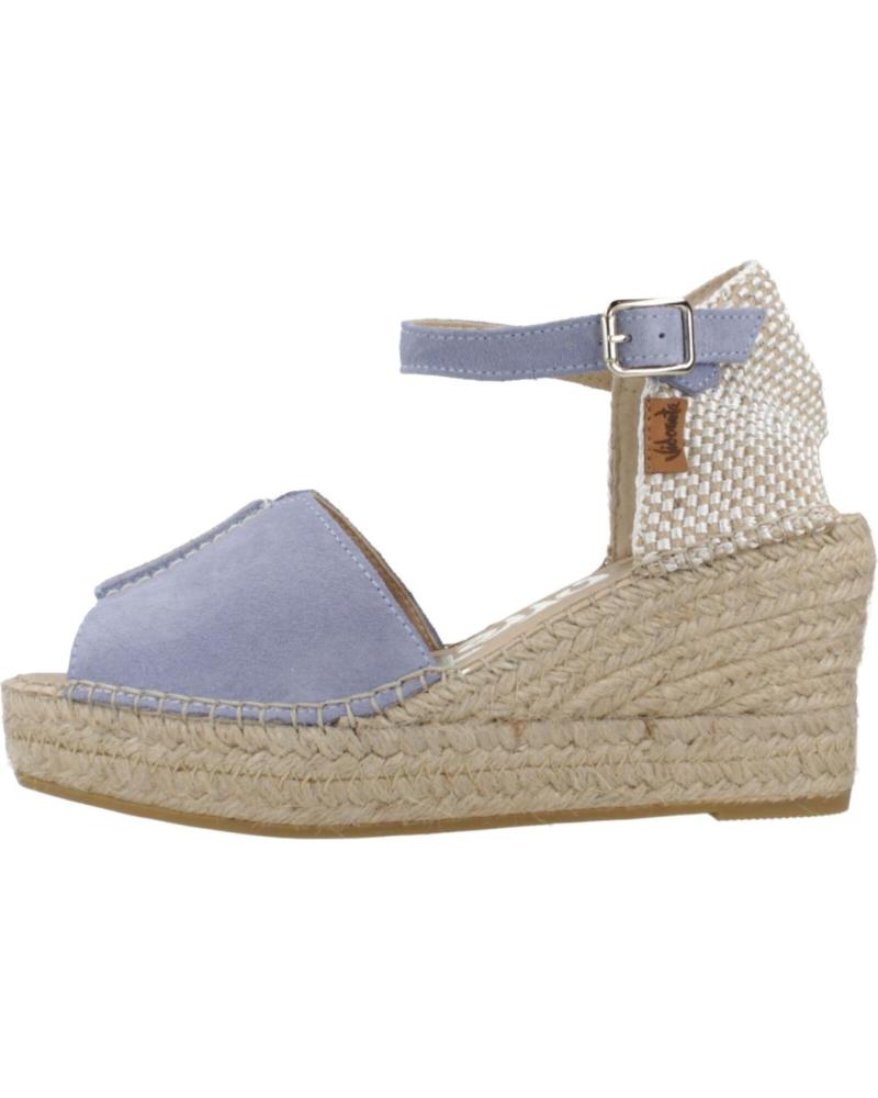 VIDORRETA ALPARGATAS MUJER MODELO 35800SRT54 COLOR AZUL JEANS