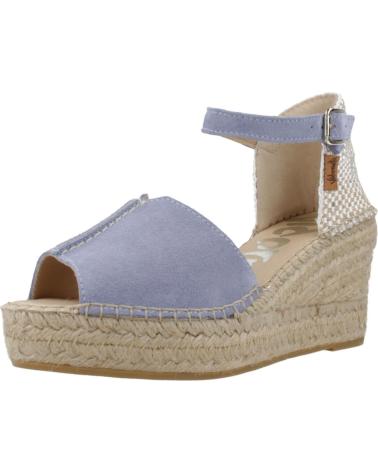 VIDORRETA ALPARGATAS MUJER MODELO 35800SRT54 COLOR AZUL JEANS