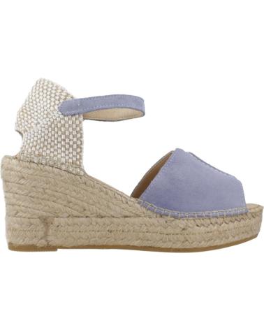 VIDORRETA ALPARGATAS MUJER MODELO 35800SRT54 COLOR AZUL JEANS