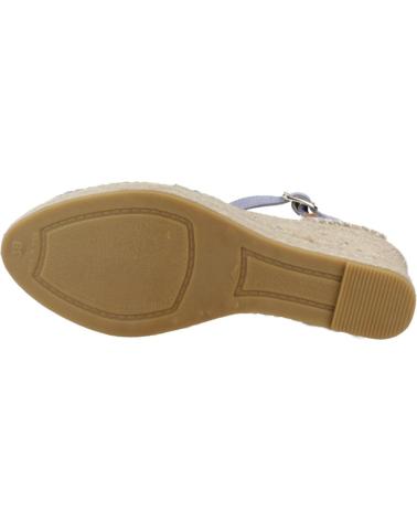 VIDORRETA ALPARGATAS MUJER MODELO 35800SRT54 COLOR AZUL JEANS